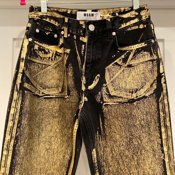 MSGM painted jeans - Picture 4 of 7